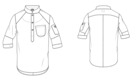 Chef Jacket Bujutsu White