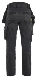 Dames Blåkläder STRIKER Dames werkbroek met stretch zwart 7170