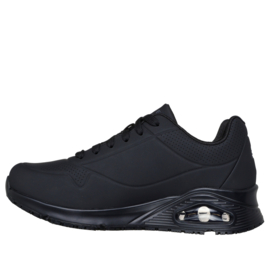 Dames Skechers Uno O1 Zwart Werkschoen SRC ESD