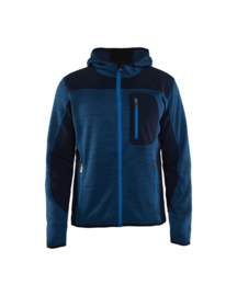 Heren Gebreid Vest met Softshell