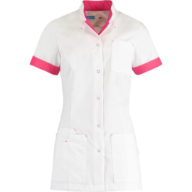 Dames Tuniek Jill Wit/Fuchsia