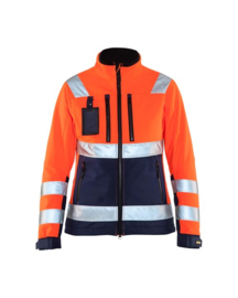 Dames HighVis Softshell