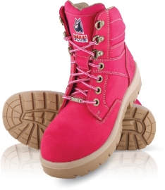 Dames Veiligheidsschoen Steel Blue Southern Cross Pink S3