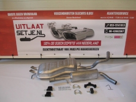 Complete Uitlaat Volkswagen Beetle 2.0  11/98 tot 07-2007 (1A)