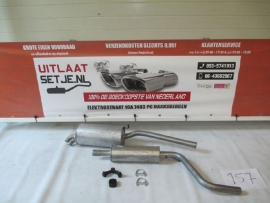 Complete uitlaat Volkswagen Caddy 3 2.0 SDI 02-2004 tm 08-2010 (157)