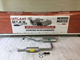 Complete uitlaat Renault Clio 1.2 05/1990 - 03/1998 (2212)