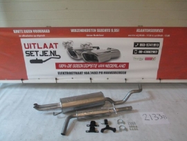 Complete Uitlaat Volkswagen Bora 1.4 1.6 1.9D 10-1998 tm 06-2005 (2133B)