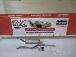 Complete Uitlaat Citroen Saxo 1.1 02-1996 tm 01-2000. (23)