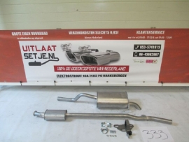 Complete uitlaat Renault Clio 2 1.6 (333)