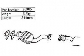 PR-1374 Ford Cougar 2.5 i 10/98 01/02,Ford Mondeo 2.5 i V6 08/94 12/00