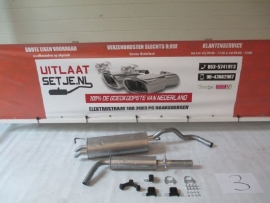 Complete Uitlaat Audi A3 1.6 09-1996 tm 06-2003 (3)