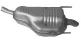 Complete uitlaat Opel Astra H 1.6 16V 10/2006 -  1.8 16V 08/2004 - heden stationwagen (2258)