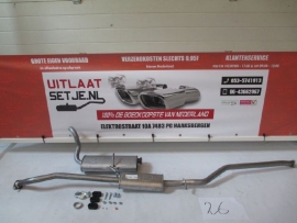 Complete uitlaat Citroen Berlingo 1.4-1.6 02-2000 tm 09-2003 (26)