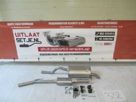 Complete uitlaat Renault Clio 2 1.4i 16V (332)