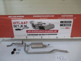 Complete Uitlaat Ford Fiesta 1.1B Bj. 03-1989 tm 12-1995 (42)