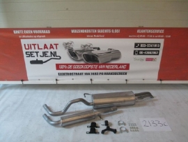 Complete Uitlaat Volkswagen Golf 4 1.6B 1.9D 05-1999 tm 07-2006 (2133C)