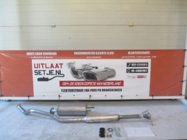 Complete uitlaat Suzuki Swift 1.5 Benzine 01/2005 - heden (2102a)