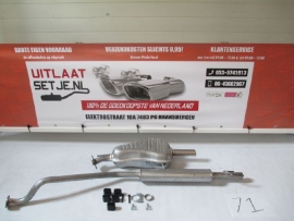 Complete Uitlaat Opel Astra G 1.4 16V 1.6 8V (71)