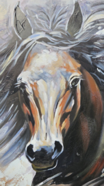 CANVAS SCHILDERIJ / PAARD
