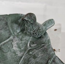 VOEDERSCHAAL / VOGELBAD MET HAAK / GROEN