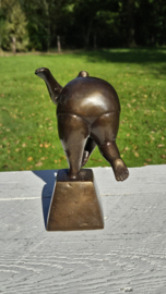 DIKKE DAME / GEBOGEN