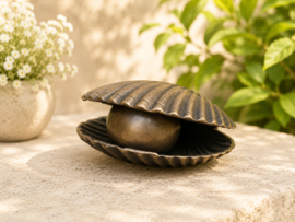 MINI URN / SCHELP MET PAREL