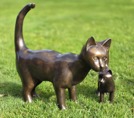 GROTE STAANDE KAT /POES