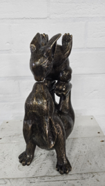 KUSSENDE HAAS / 26 CM HOOG / KONIJN