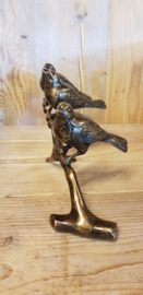 3 VOGELS OP TAK