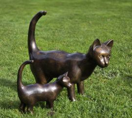 GROTE STAANDE KAT /POES