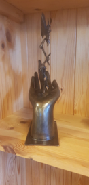 HAND MET  5 VLINDERS / RECHTERHAND