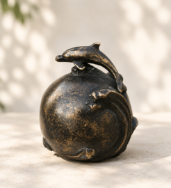 BRONZEN MINI URN DOLFIJN