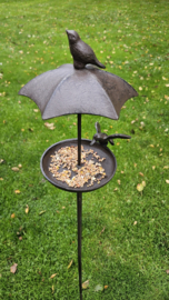 VOGELSCHAAL MET DAK