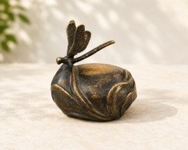 BRONZEN MINI URN / LIBELLE