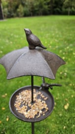 VOGELSCHAAL MET DAK