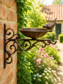 VOGELDRINKSCHAAL / WANDHANGER