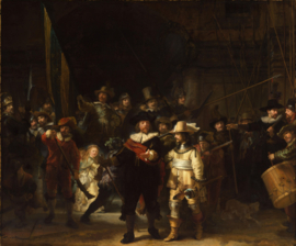 Bügelbild De Nachtwacht - Rembrandt van Rijn