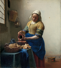 Iron-On Patch - The Milkmaid - Johannes Vermeer