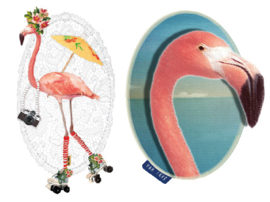 Kleine Flamingos