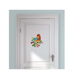 Wall decal Embroidered Bird