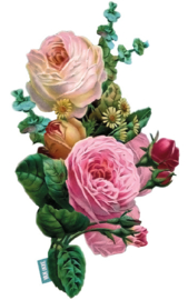 Strijkapplicatie Bloemen