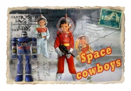 Iron-on Space Cowboys VAN IKKE