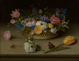 Bügelbild Stillleben mit Blumen – Ambrosius Bosschaert