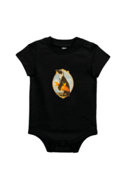 Pinguin mit Fisch XS