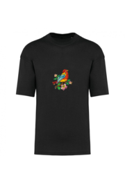 Gestickte Vögel