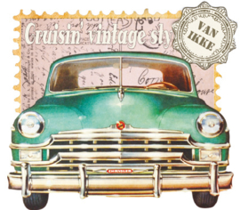 Iron-on Cruisin` vintage style