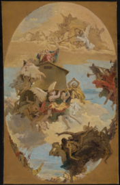 Bügelbild The miracle of the holy house of Loreto - Giamattista Tiepolo