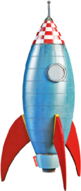 Blaue Rakete