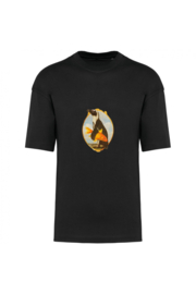 Pinguin mit Fisch