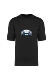 Blauer Rennwagen